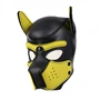 Sárga neoprén PUPPY balaklava