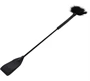 Tick Whip és Tollseprű 56 cm Fekete - Prémium Intim Élvezetekhez