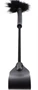 Tick Whip és Tollseprű 56 cm Fekete - Prémium Intim Élvezetekhez