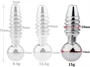 Screw  Prémium pénisz plug, 2.5 cm hosszú, 10 mm átmérj