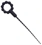 Vibráló húgycspálca O-gyrvel  17,5 cm, 3-8 mm átmér