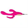 SMILE - tripla karos, nyelves vibrátor (pink)
