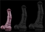 Kymera S – prémium dildó, 19 cm barna változat