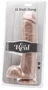 Prémium 11 inch bőrszínű dildo heregyekkel