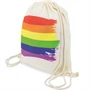 PRIDE - stílusos LGBT zászló mintás hátizsák