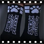 SNEAK PUPPY – fekete-fehér zokni, stílusos kényelem