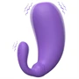 Sex HD - padlizsán formájú vibrációs tojás (lila)