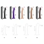Strap-on-me Dual S - dupla rétegű dildó (fekete)