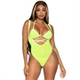 LEG AVENUE - stílusos egyrészes body bikini felsővel