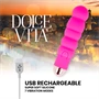 DOLCE VITA – újratölthető vibrátor 7 sebességgel, rózsaszín