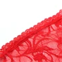 SUBBLIME - Díszes red babydoll állítható pántokkal S/M