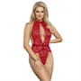 SUBBLIME – érzéki piros bodysuit L/XL méretben