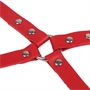 SUBBLIME - piros bilincs bondage övvel, univerzális méret