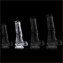 Átlátszó Whispy Dildo M – érzéki, prémium intim eszköz