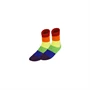 PRIDE - szivárványos LGBT zokni S/M méretű