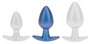 Metál análplug – prémium kék, 6,5 x 3,3 cm