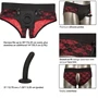 CALEXOTICS - Scandal - dildós, nyitott bugyi szett L/XL