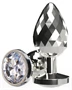 Bijou Disco Diamond L – prémium anál dugó 8,5 x 3,8 cm