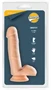 Realistic Smoothy Champs – élethű vibráló dildó 14 cm