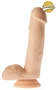 Realistic Smoothy Champs – élethű vibráló dildó 14 cm