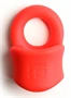 Ballstretcher Baller Ring – piros herehúzó gyűrű 32 mm