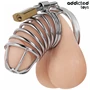 ADDICTED TOYS LOCKED – fém pénisz ketrec, S méret (4 cm)