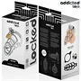 ADDICTED TOYS LOCKED – ezüst fém pénisz ketrec M méret