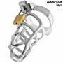ADDICTED TOYS LOCKED – kicsi ezüst fém péniszketrec