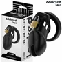 ADDICTED TOYS LOCKED - obsidian pénisz ketrec M méret