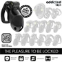 ADDICTED TOYS LOCKED – zárható péniszketrec (M)