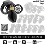 ADDICTED TOYS LOCKED - 7,5 cm hiszti-fogó pénisz ketrec
