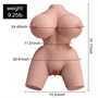 XISE Frieda – vibráló, élethű női torzó 36 cm