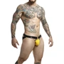 MOB – sárga jockstrap láncokkal, egy méretben