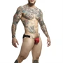 MOB – szenvedélyes DNGEON jockstrap, piros, egy méret