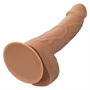CalExotics – prémium szilikon pénisz (15,24 cm, barna)