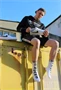 SNEAKS SOCKS Sk8erboy – stílusos fehér sportzokni