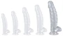 Dickannel XXL – átlátszó prémium dildó 27 x 8 cm