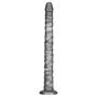 Lovetoy King Sized - extra nagy vibrátor - 40,5 cm (szürke)
