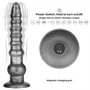 Lovetoy King Sized - extra nagy vibrátor - 32 cm (szürke)