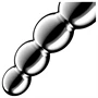 Satisfyer Star Force 1 - gömbös acéldildó (ezüst)