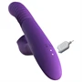 Fantasy For Her - 3in1 lökő vibrátor melegítő funkcióval (lila)