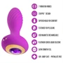 Oh My Gem - vibrációs anál plug kővel (lila)