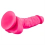 Blush Neo - tapadókorongos dildó - 19cm (pink)