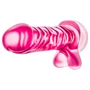 B Yours - herés dildó - 20cm (pink)