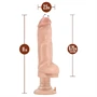 Blush Bad Boy - piercinges vibrátor - 17cm (natúr)