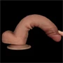 8.5'' Sliding Skin Pro Dual Layer Silicone Dong II