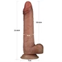 8.5'' Sliding Skin Pro Dual Layer Silicone Dong II