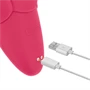 Flicker Rechargeable Vibrator Rose Red