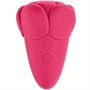 Flicker Rechargeable Vibrator Rose Red