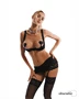 Lecille 3-pcs crotchless set - S/M